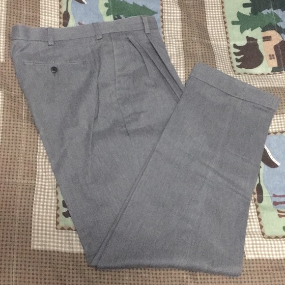 Executive Khakis Other - Men's Grey Executive Khakis Gray Dress Pants 34x34